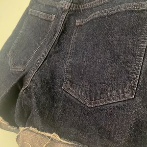 Dark Denim Daisy Dukes